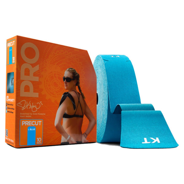 KT Tape Pro 75 Bandes Précoupées 4x10 Pouces - Beige, Large, Pour Genou Et Sport
